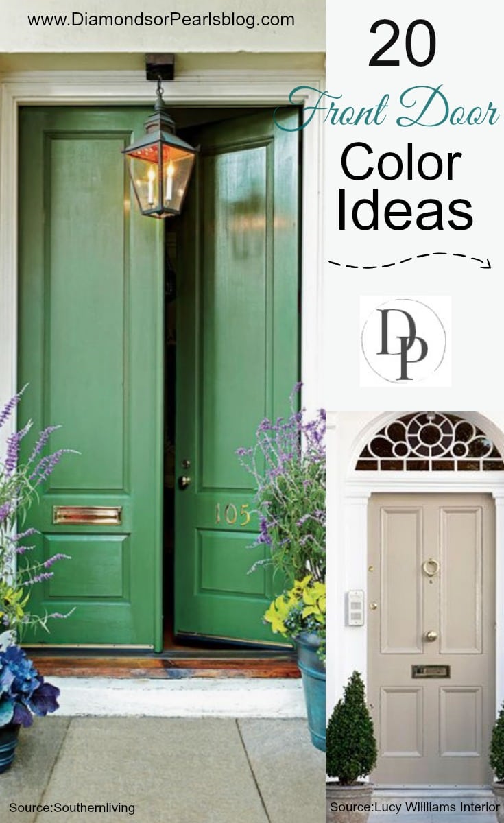 20 Front Door Color Ideas