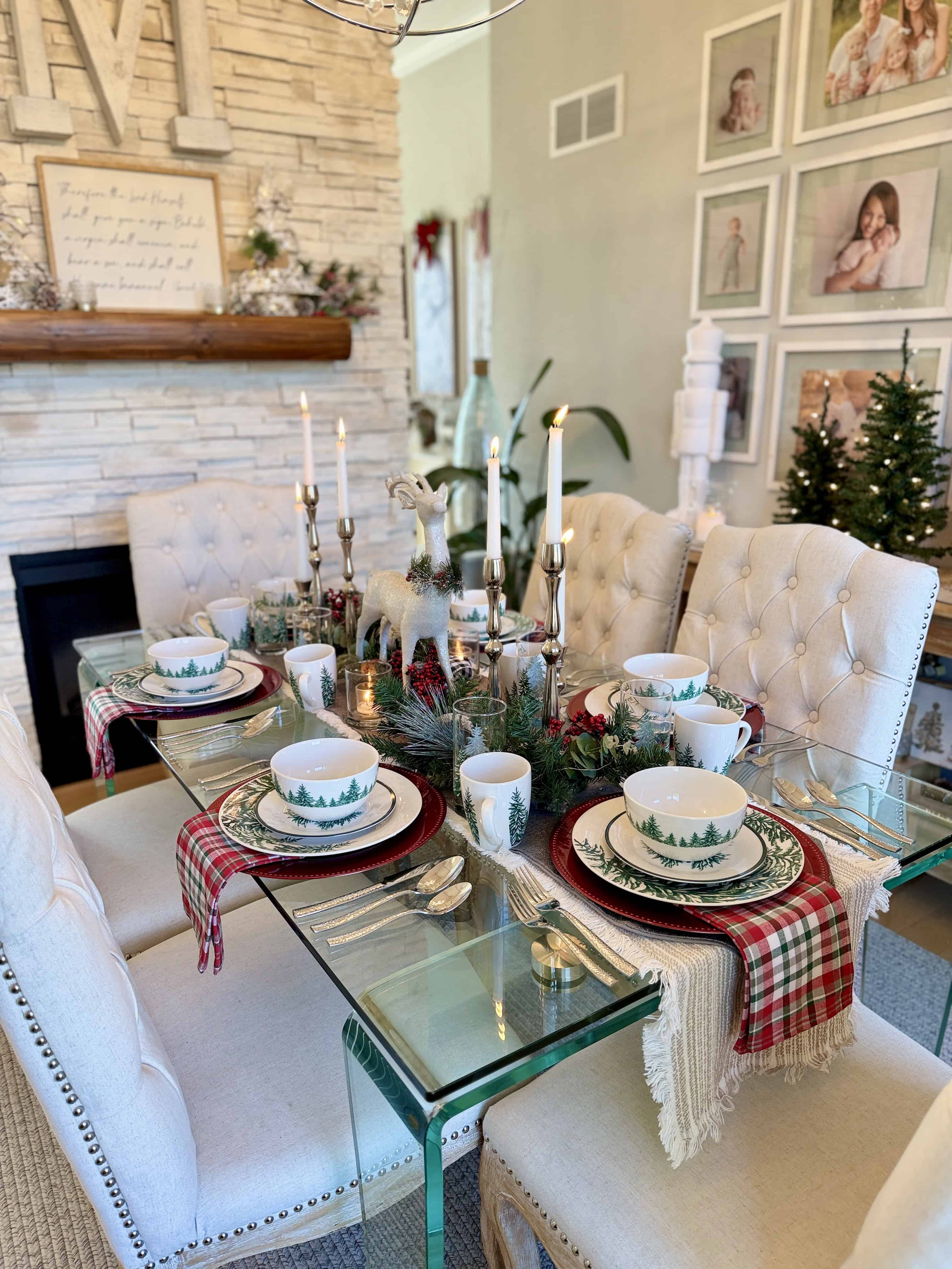 Contemporary-Craftsman Christmas