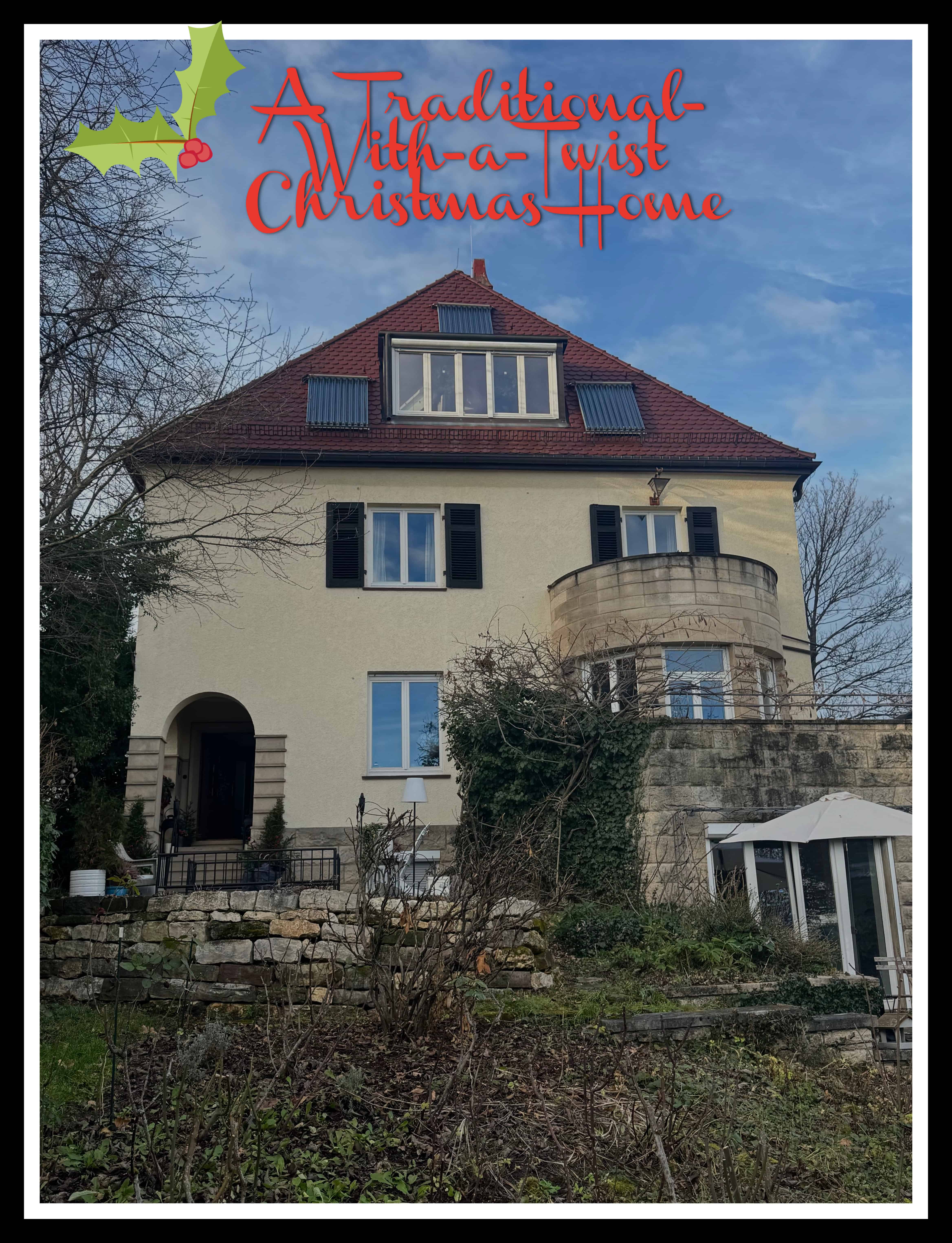 A Traditional-With-a-Twist Christmas Home