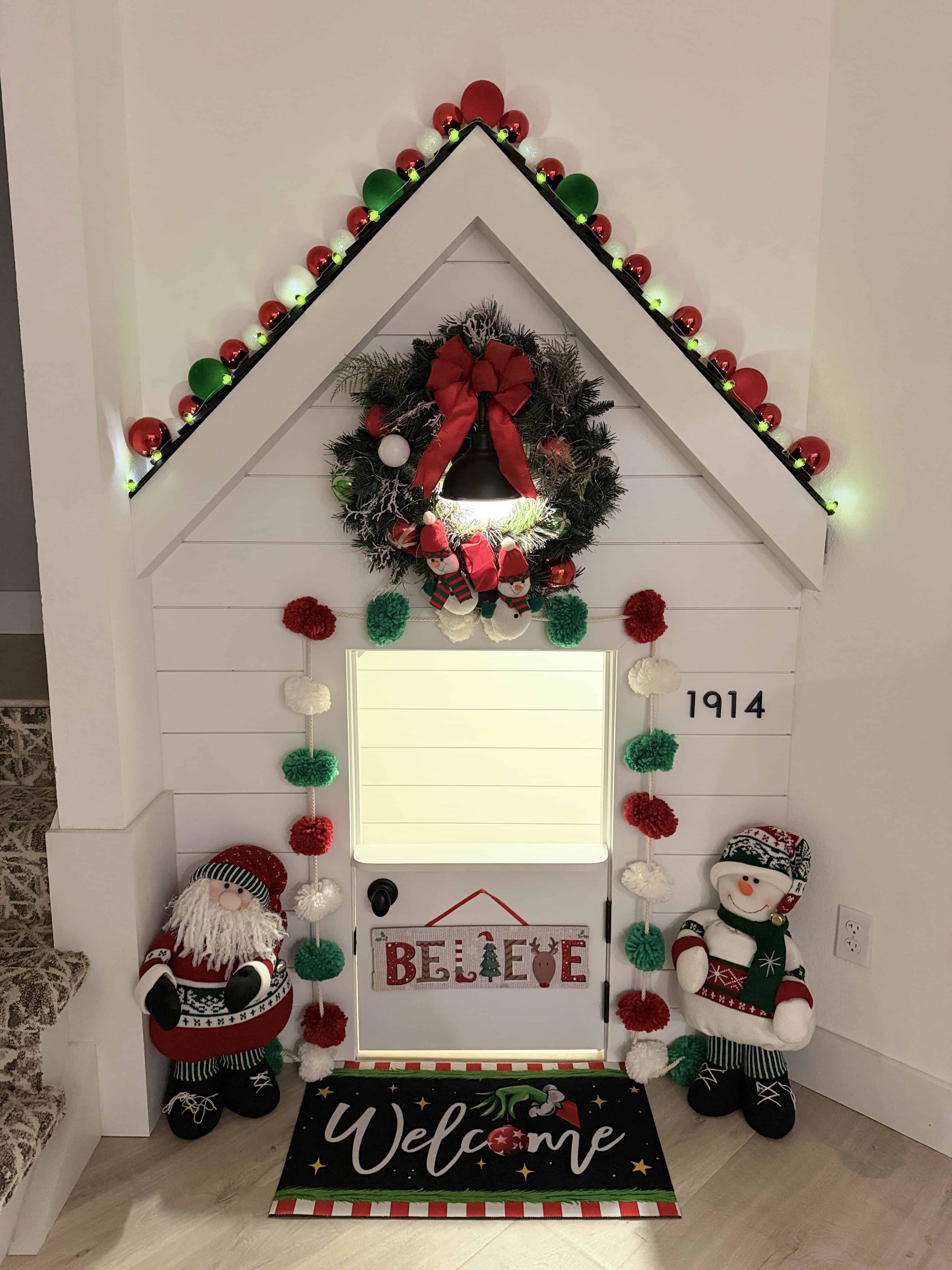 Contemporary-Craftsman Christmas